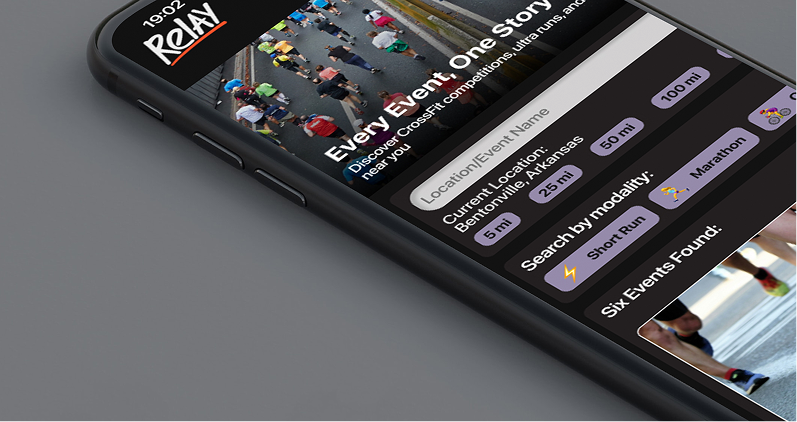 Relay app on a phone