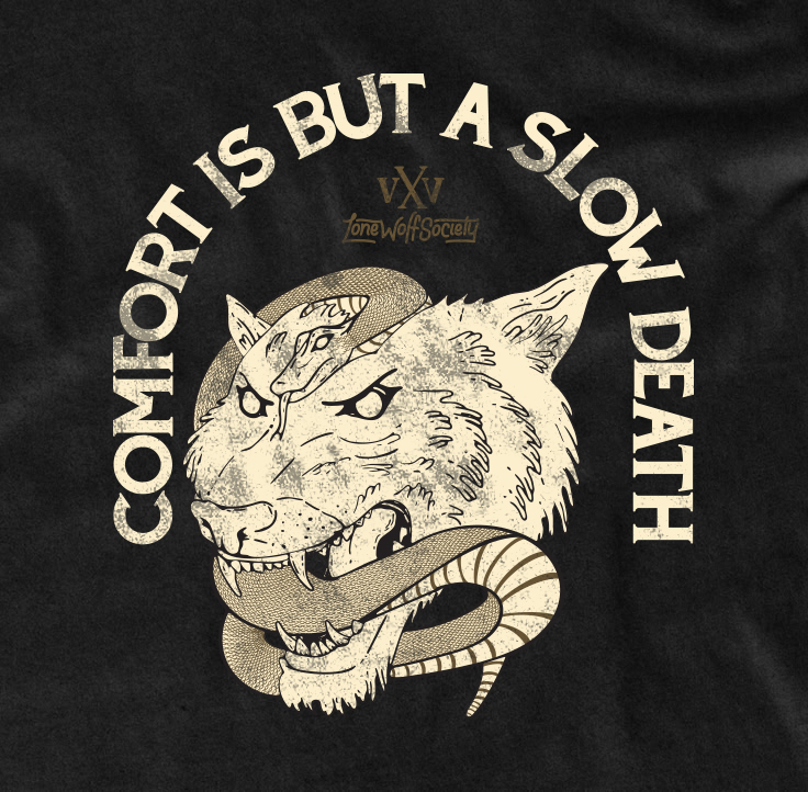 Lone Wolf Society garment detail