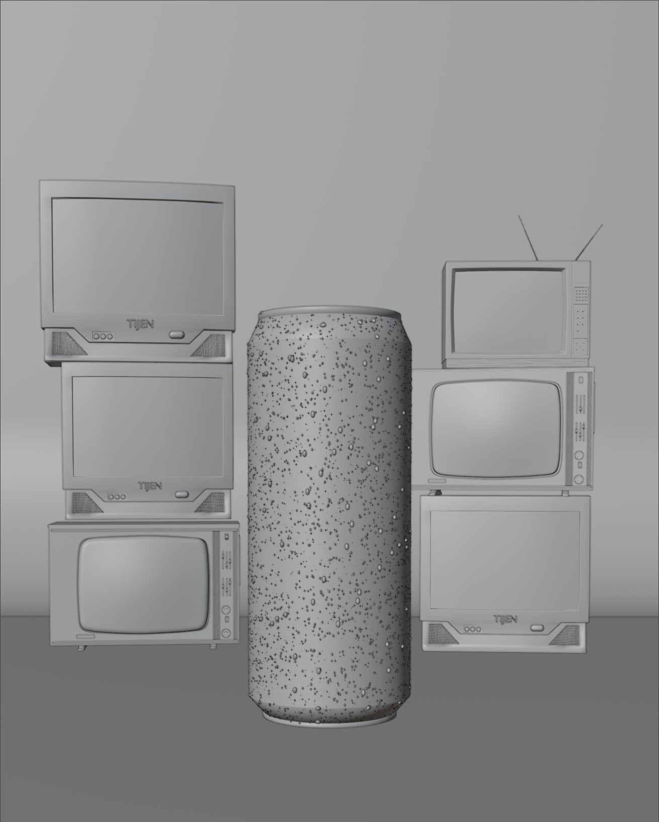 Rad Shaddy 3D render