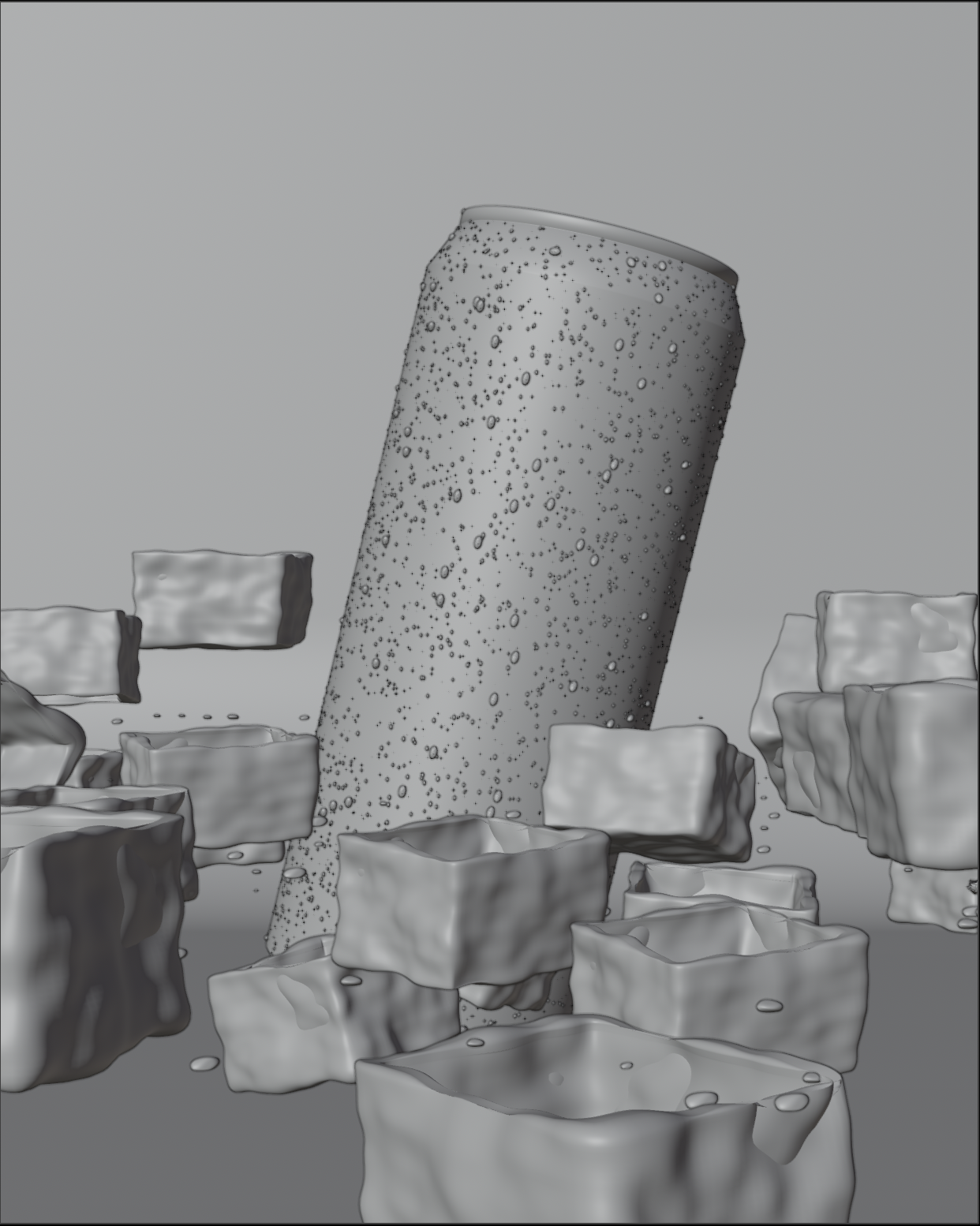 Rad Shaddy 3D render