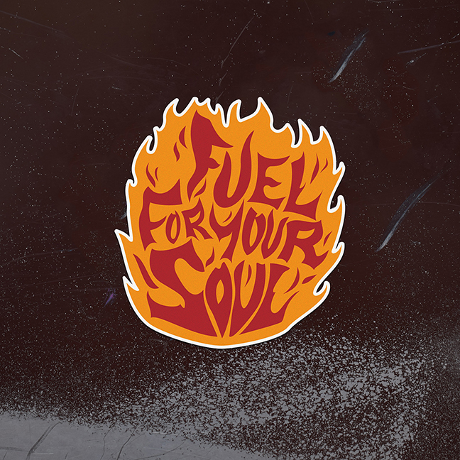 Flame Fuel sticker
