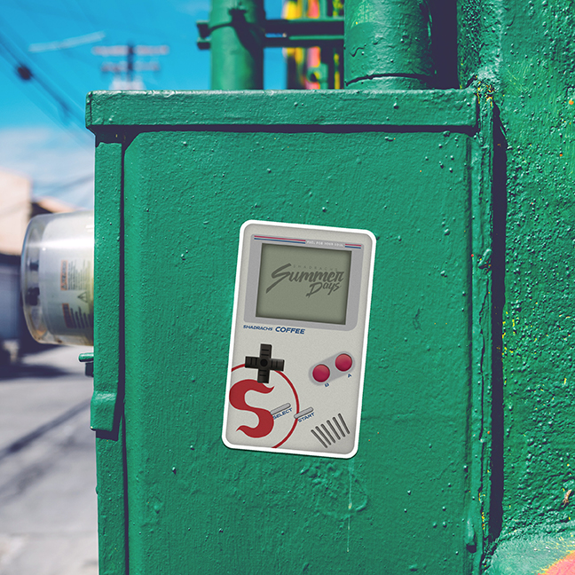 Gameboy sticker