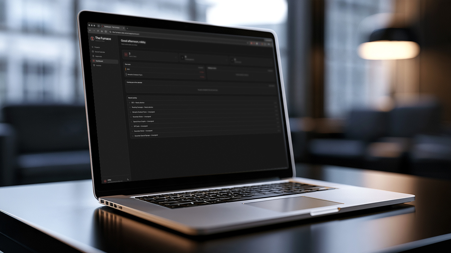 The Furnace — social calendar