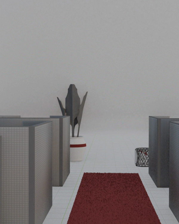 VIP 3D scene