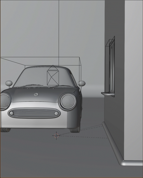 VIP 3D scene